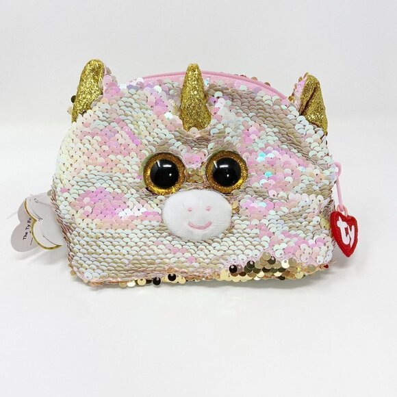 TY | Fashion Flippy Sequin Accessory Bag Fantasia the Unicorn - Picture 1 of 9